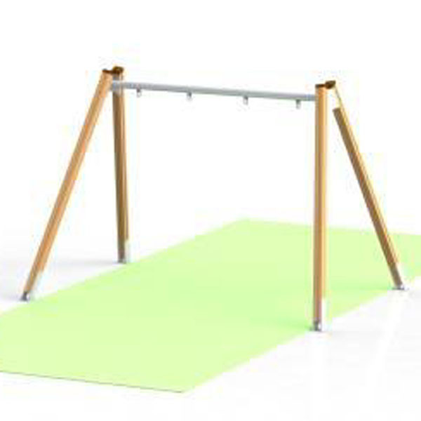 ALTALENA WOODEN 2 POSTAZIONI SENZA SEDUTE DIM CM. 327 X 180 X 220 (H)
