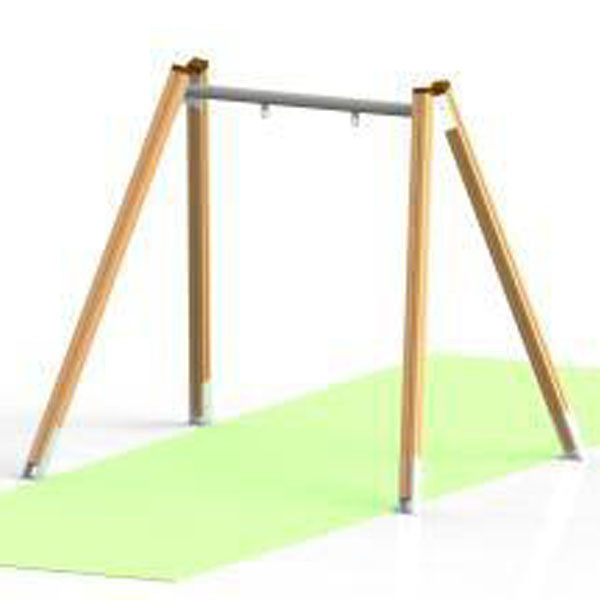 ALTALENA WOODEN A 1 POSTAZIONI SENZA SEDUTA DIM CM. 227 X 180 X 220 (H)