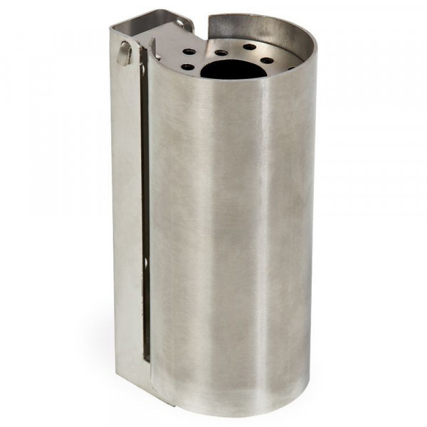 POSACENERE PER ESTERNO ACCIAIO CM 9 X 6,5 X 16,5 (H)