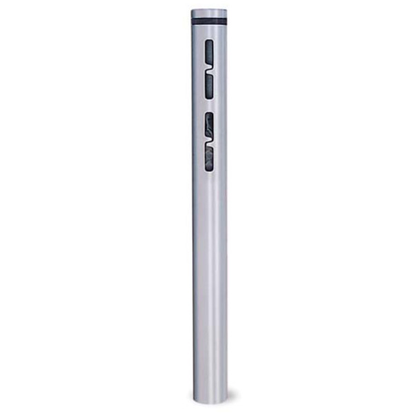 TOTEM DISPENSER INOX SACCHETTI DEIEZIONI DIM CM 20 X 20 X 150 (H)