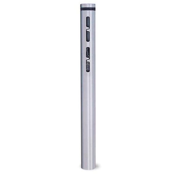 TOTEM DISPENSER INOX SACCHETTI DEIEZIONI DIM CM 20 X 20 X 150 (H)