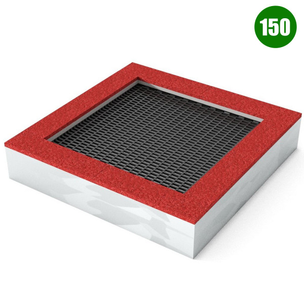 TAPPETO ELASTICO QUAD 150 CM 200X200X40 (H)