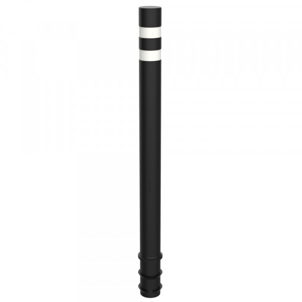 PALETTO DISSUASORE ANTIURTO IN TPU 120 DIM Ø CM 10 - ALTEZZA FUORI TERRA CM 120