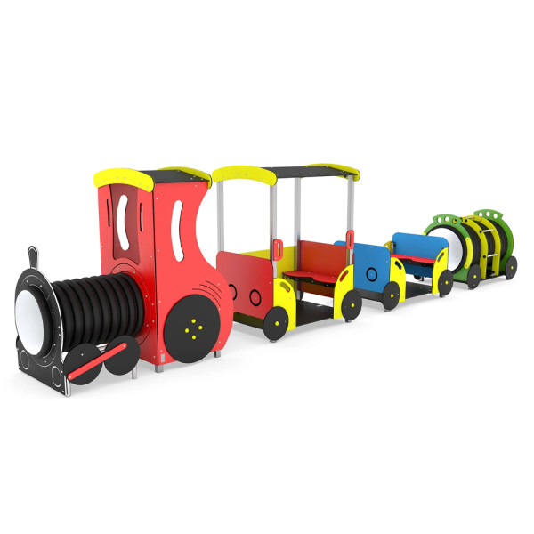 CASETTA COMPOSIZIONE LOCOMOTIVA DIM CM 734 X 94 X 166 (H)