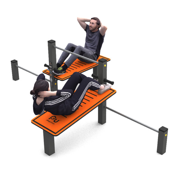 FITNESS URBAN PANCA DIM CM 332 X 233 X 80 (H)
