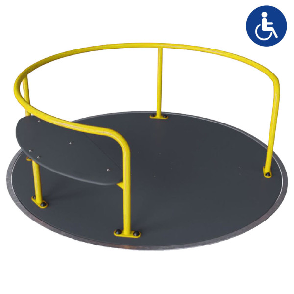 GIOSTRINA GIREVOLE INCLUSIVA 1 POSTAZIONE CM 216 X 70 (H)