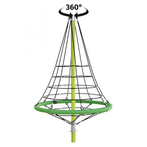 ARRAMPICATA ROTANTE A PIRAMIDE DIM CM. 187 X 187 X 278 (H)