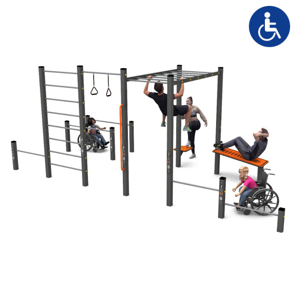 FITNESS URBAN CENTRO ATTIVITA' INCLUSIVO DIM CM 657 X 270 X 230 (H)