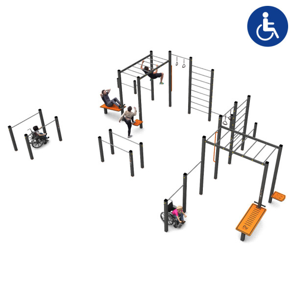 FITNESS URBAN CENTRO ATTIVITA' DOUBLE INCLUSIVO DIM CM 1012 X 656 X 230 (H)