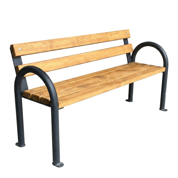 PANCHINA CLASSIC CON SCHIENALE CM 155,6 X 48 x 80,5 (H)