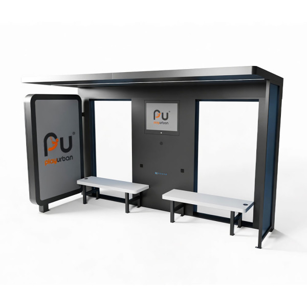 PENSILINA SMART INOX BS1 CON MONITOR DIM CM 400 X 160 X 240 (H)