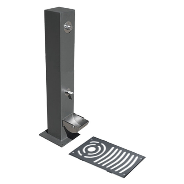 FONTANA DOG PARK AD CON ABBEVERATOIO BASSO E GRIGLIA DI SCOLO CM 87 X 33,5 X 100 (H)