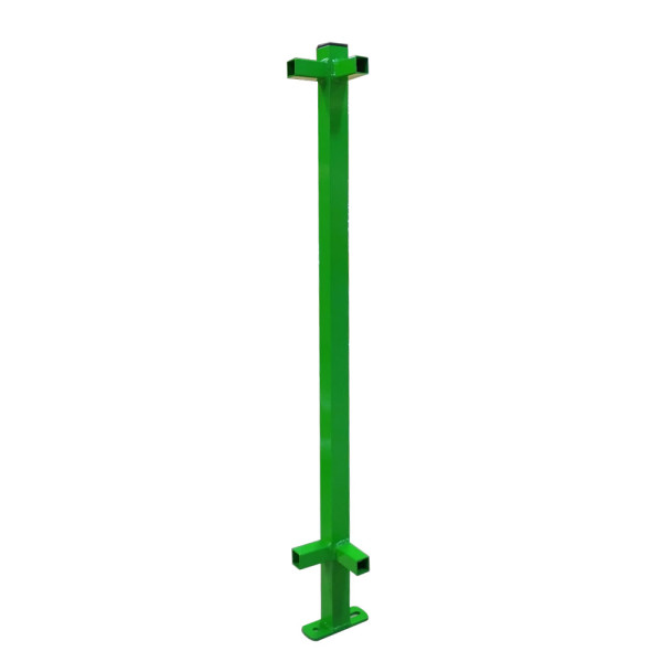 PALO AD ANGOLO PER STACCIONATA MULTICOLOR CM 11,5 X 8 X 97 (H)