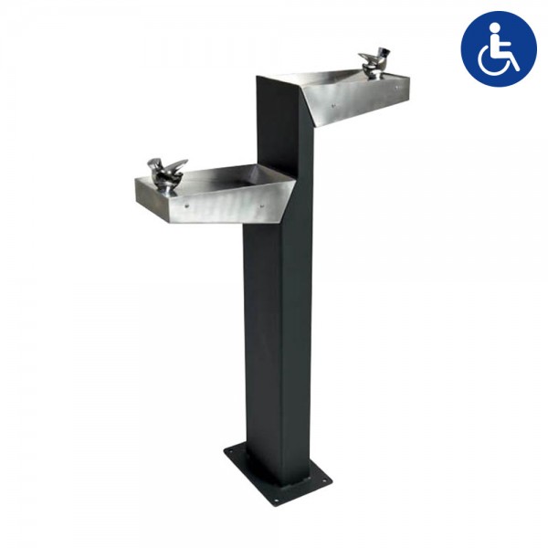 FONTANA DOPPIA INCLUSIVA DIM CM 69 X 30 X 113 (H)