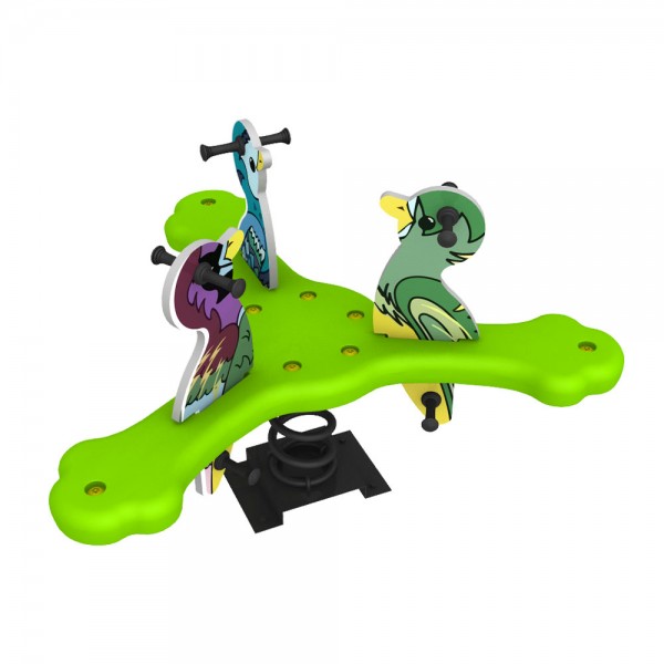 GIOCO A MOLLA TRIPLA SEDUTA AP CM 125 X 110 X 80 (H)