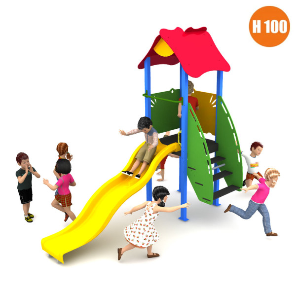 SCIVOLO TORRETTA IN METALLO H100 CM 273 X 152 X 269 (H)