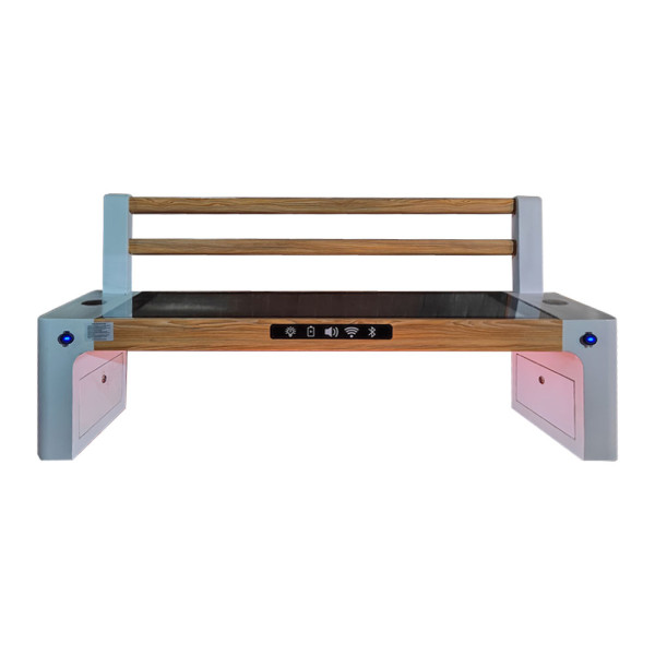 PANCHINA SMART LH METAL EASY CON SCHIENALE CM 180 X 55 X 45/73 (H)