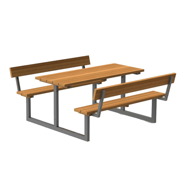 PANCA PICNIC MONOSCOCCA CON SCHIENALI IM CM 160 X 198 X 79 (H)