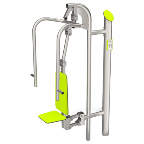 FITNESS BG CHEST PRESS INOX DIM CM 125 X 95 X 214 (H)