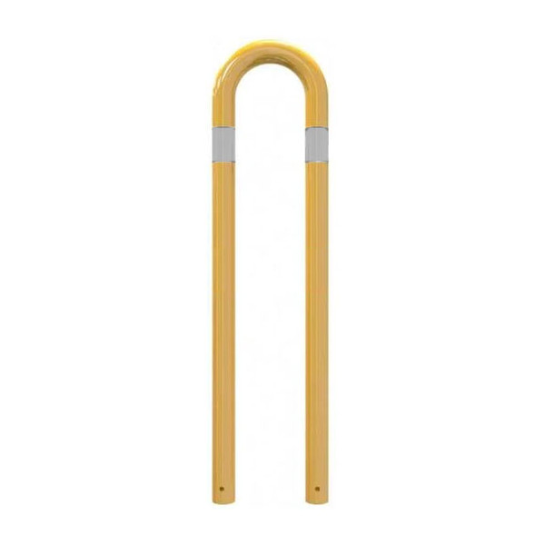DISSUASORE ARCHETTO CON BANDE RIFLETTENTI CM 8 X 26,5 X 125 (H)