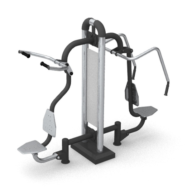 FITNESS PULL MACHINE + CHEST PRESS WIM DIM CM 230 X 88 X 200 (H)
