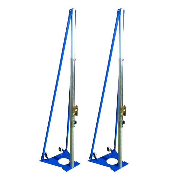 IMPIANTO VOLLEY TENNIS TRASPORTABILE RETE ESCLUSADIM: cm 66 x 56 x 260 (h)