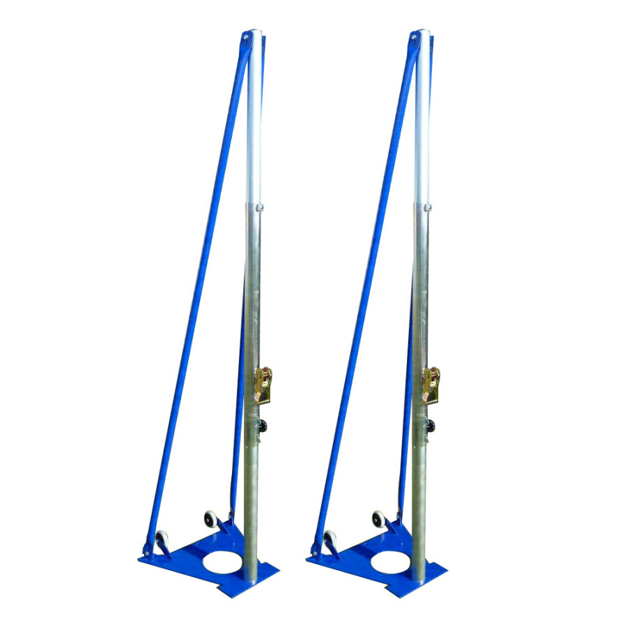 IMPIANTO VOLLEY TENNIS TRASPORTABILE RETE ESCLUSADIM: cm 66 x 56 x 260 (h)