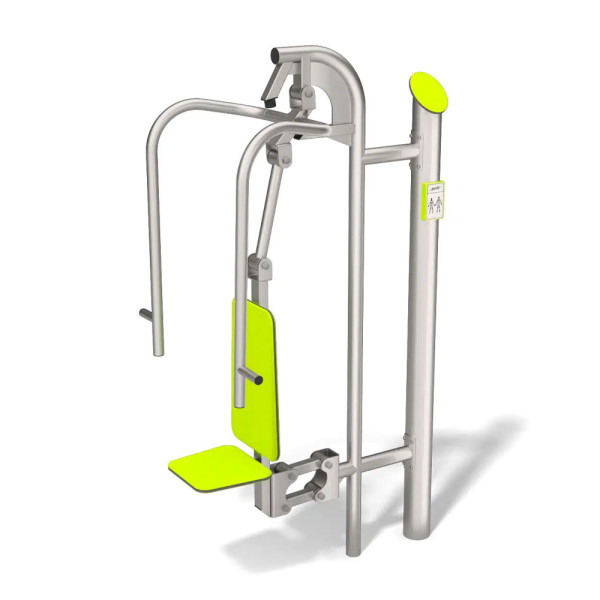 FITNESS BG CHEST PRESS INOX CM 125 X 95 X 214 (H)