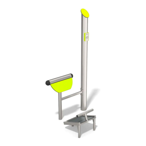 FITNESS BG IPEREXTENSION INOX CM 80 X 100 X 200 (H)
