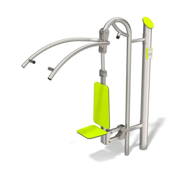 FITNESS BG LAT MACHINE INOX CM 185 X 70 X 204 (H)