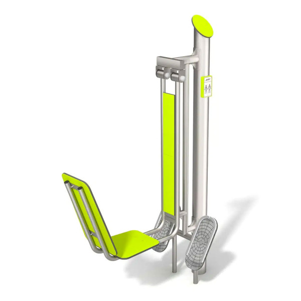 FITNESS BG LEG PRESS INOX CM 126 X 58 X 200 (H)