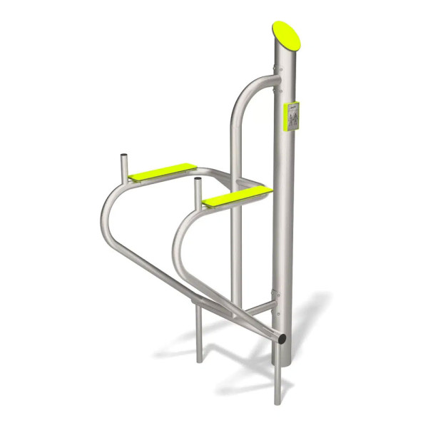 FITNESS BG LEGS RAISE INOX CM 110 X 73 X 200 (H)