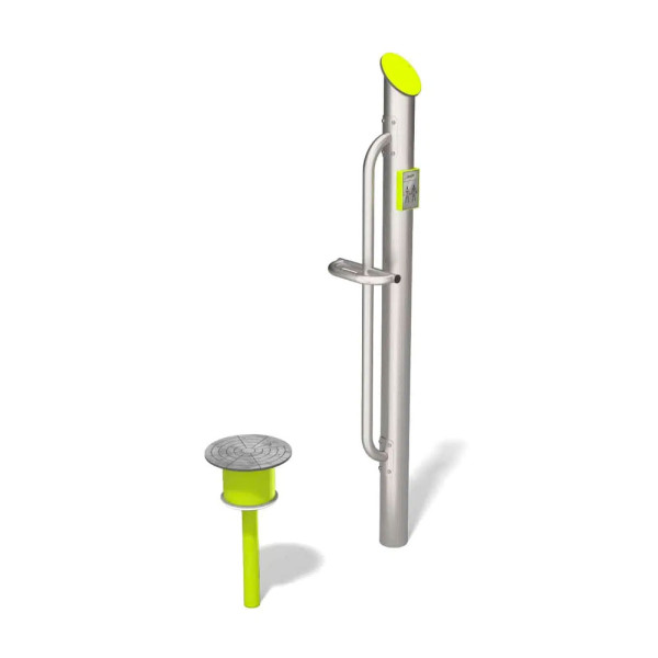 FITNESS BG STILL 2 INOX CM 99 X 35 X 200 (H)