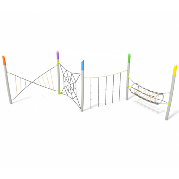 PERCORSO ARRAMPICATE ZIG ZAG PANEL CM 892 X 237 X 285 (H)