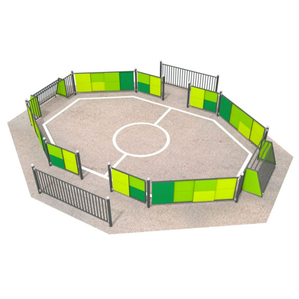 ARENA STREET SOCCER B STADIUM RECINZIONE BASSA MT 8,97 x 7,54 X 1,12 (H)