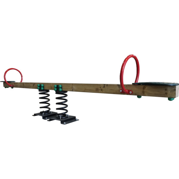 ALTALENA BILICO A MOLLE 2 POSTI CM 300 X 30 X 70 (H)