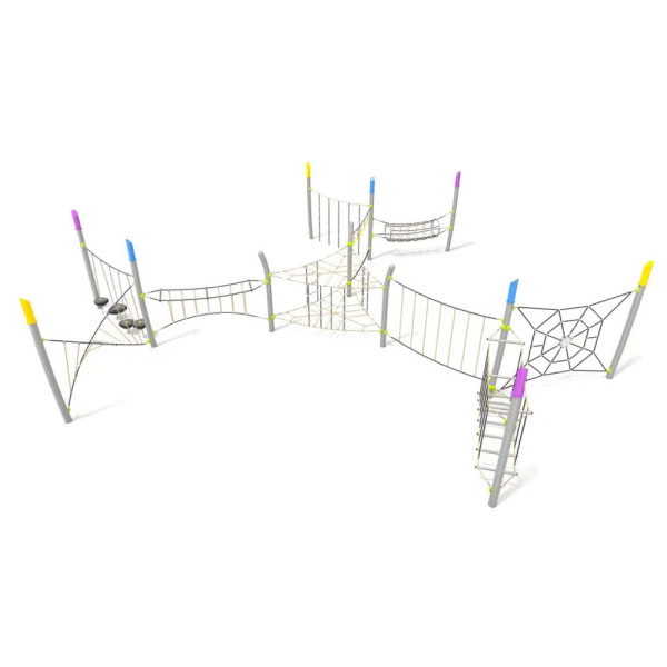 PERCORSO ARRAMPICATE BIG JUNGLE CM 1389 X 1205 X 285 (H)