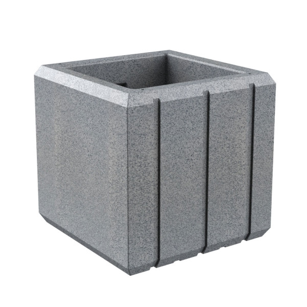 FIORIERA HEBA CUBO IN POLIETILENE CM 50 X 50 X 49 (H)