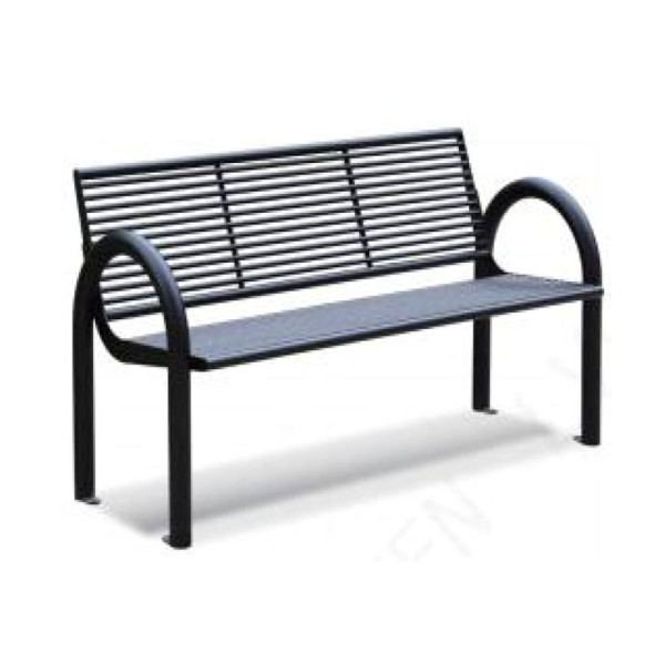 PANCHINA METAL CARBON 200 CM 200 X 64,5 X 83 (H)