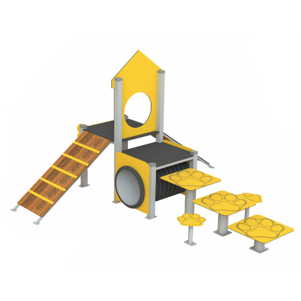 ACTIVITY METAL DOG PALESTRA CM 362 X 365 X 226 (H)