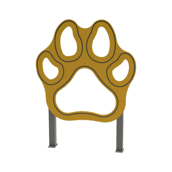 ACTIVITY METAL DOG PANNELLO ZAMPA CM 134 X 16 X 170 (H)