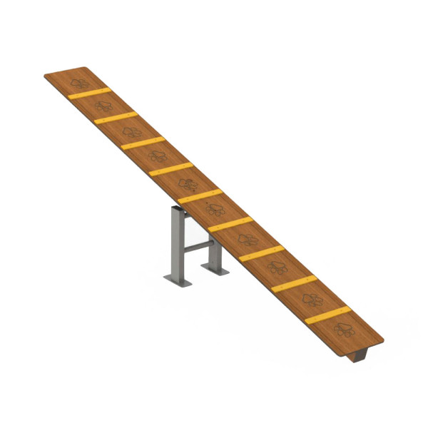 ACTIVITY METAL DOG PEDANA BILICO CM 285 X 35 X 92 (H)