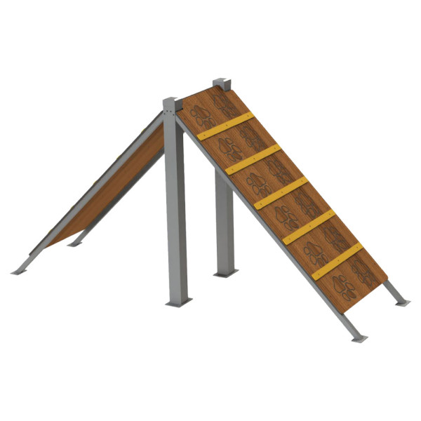 ACTIVITY METAL DOG PEDANA SALISCENDI ALTA CM 243 X 72 X 124 (H)