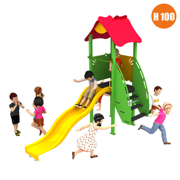 SCIVOLO TORRETTA IN METALLO H100 CM 273 X 152 X 269 (H)