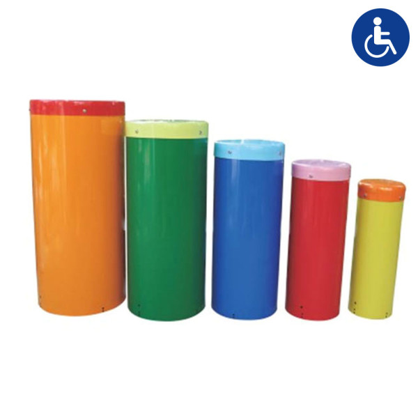 SET 5 TAMBURI A SCHIERA CM 200 X 40 X 80 (H)