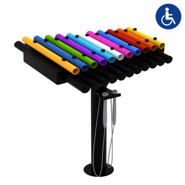 XYLOFONO A TUBI CM 70 X 63 X 95 (H)
