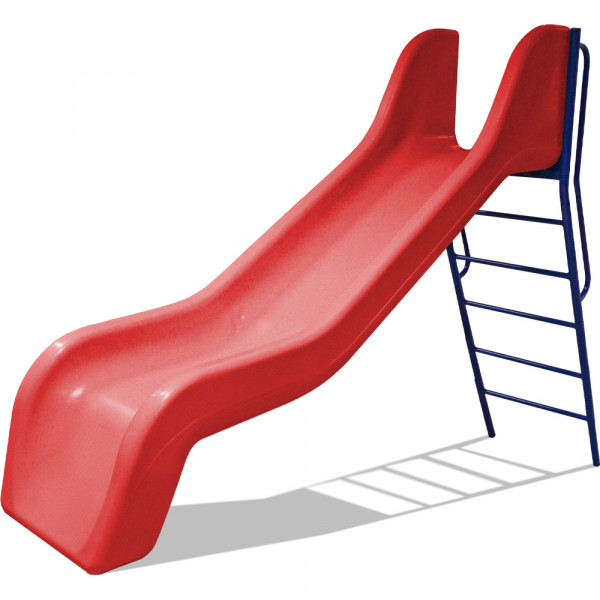 SCIVOLO IN ACCIAIO  ZINCATO  E  VERNICIATO H 150 - DIM CM. 325 X 70 X 235 (H)