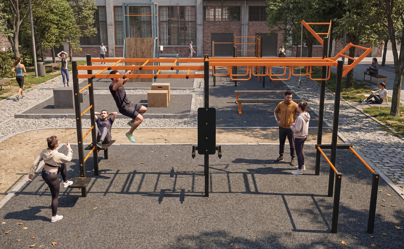 Calisthenics Park: Come Progettare lo Spazio Fitness Outdoor del Futuro